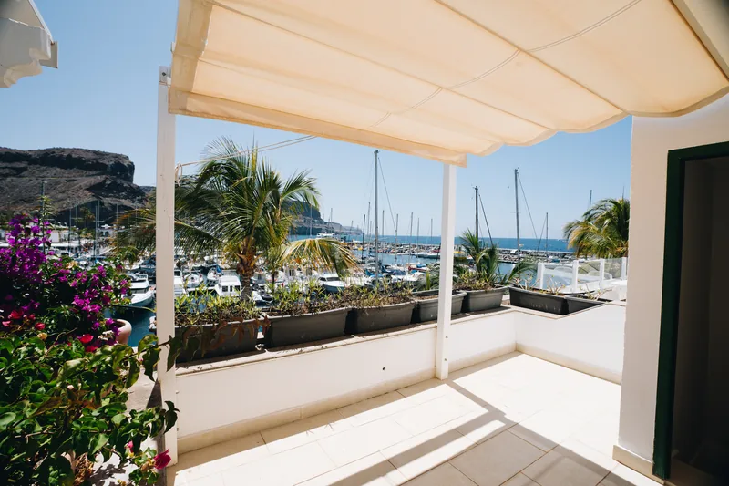 Duplex mit 2 Schlafzimmern und Blick auf den Yachthafen — Apartamentos LIVVO Puerto de Mogán, Puerto de Mogán 8