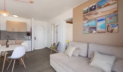 Apartment mit 2 Schlafzimmern und Meerblick — Apartamentos LIVVO Galera Beach, Corralejo 6