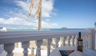Apartment mit Meerblick und Balkon — Apartamentos LIVVO Galera Beach, Corralejo 2