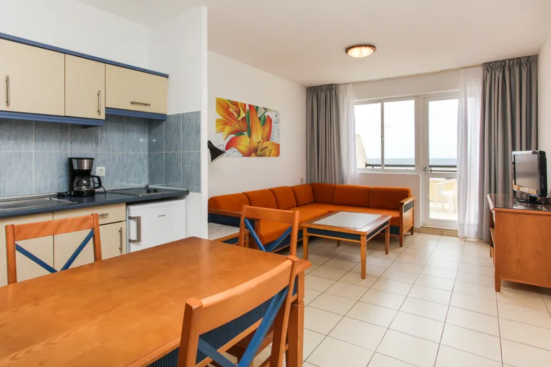 Apartamento 1 Dorm con Balcón y Vista Mar — Apartamentos Palm Garden, Morro Jable 3