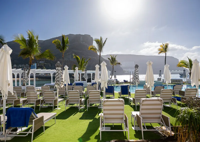 Doble vista piscina con terraza — Hotel LIVVO Puerto de Mogán, Puerto de Mogán 4