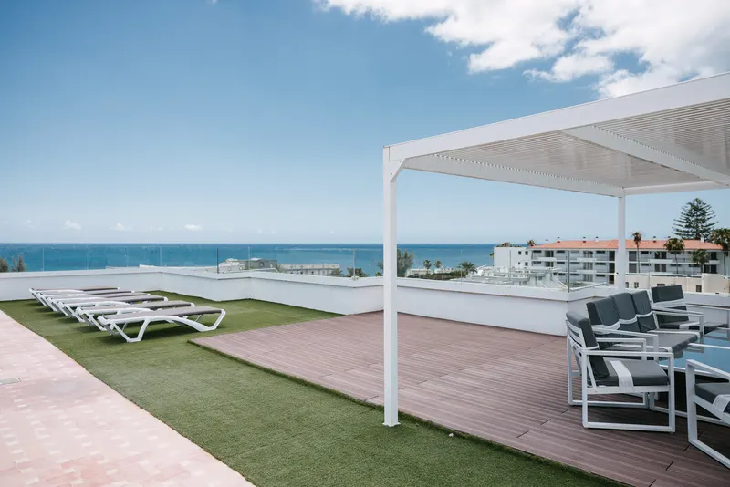 Pool and Rooftop — Apartamentos LIVVO Tarahal, San Agustín 4