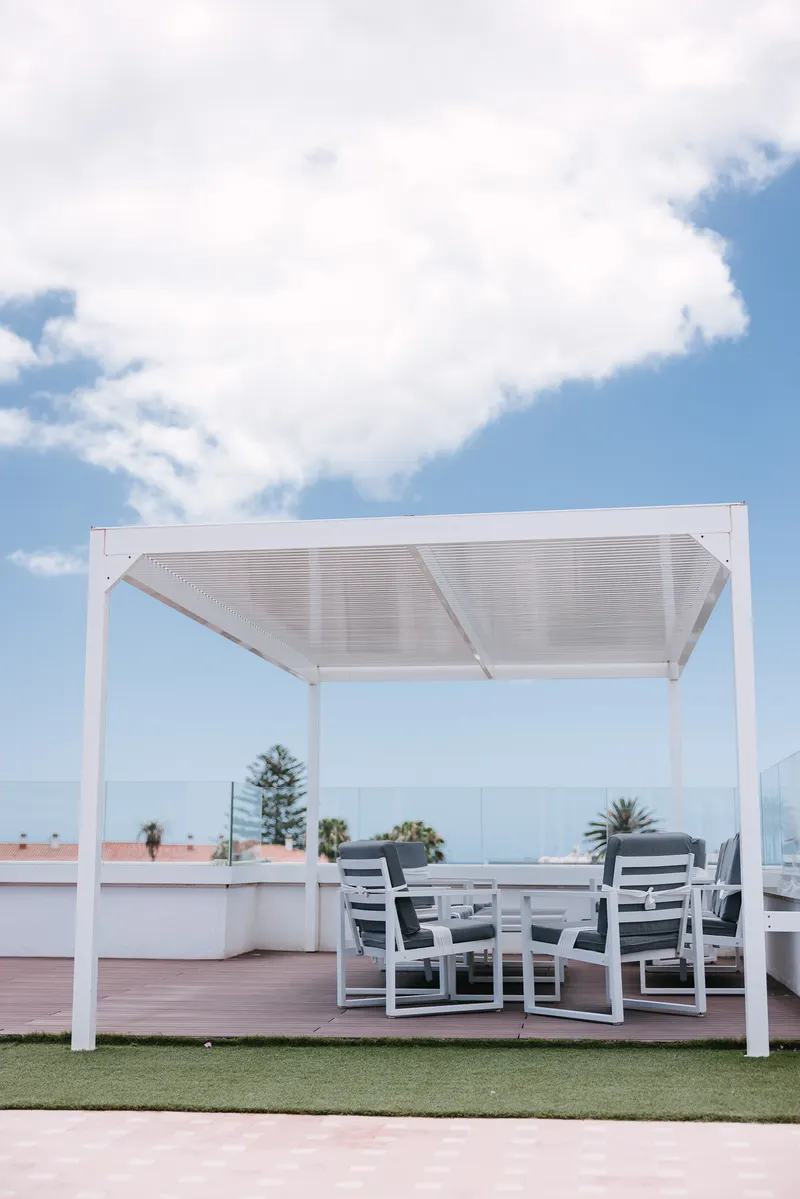 Pool and Rooftop — Apartamentos LIVVO Tarahal, San Agustín 5